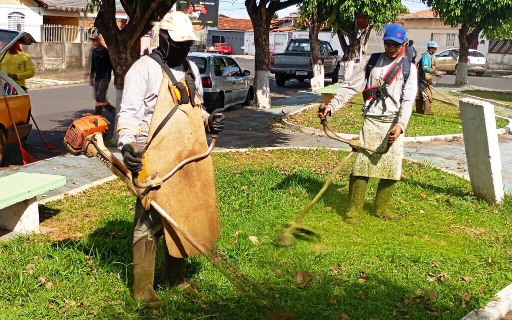 Prefeitura de Caldas Novas intensifica operação tapa-buracos e limpeza da cidade