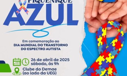 Governo de Caldas Novas realiza Piquenique Azul para celebrar o Dia Mundial do Transtorno do Espectro Autista