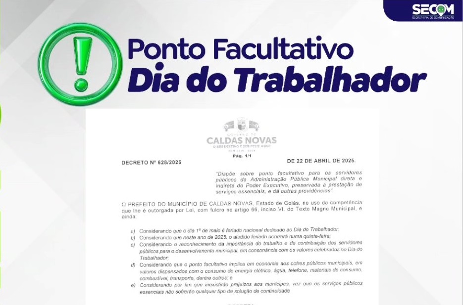 Publicado decreto sobre o funcionamento da administração geral, durante o feriado do Dia do Trabalhador!
