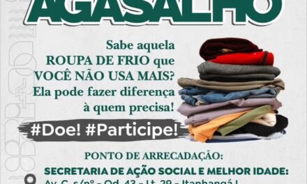 Governo de Caldas Novas realiza campanha do agasalho